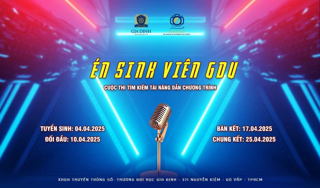 Diễn giả sử dụng điện thoại thông minh để tìm kiếm lịch talkshow và thông tin sự kiện